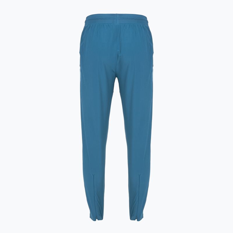 Women's running trousers Under Armour Velociti Pro wham blue/hyper green/white 2