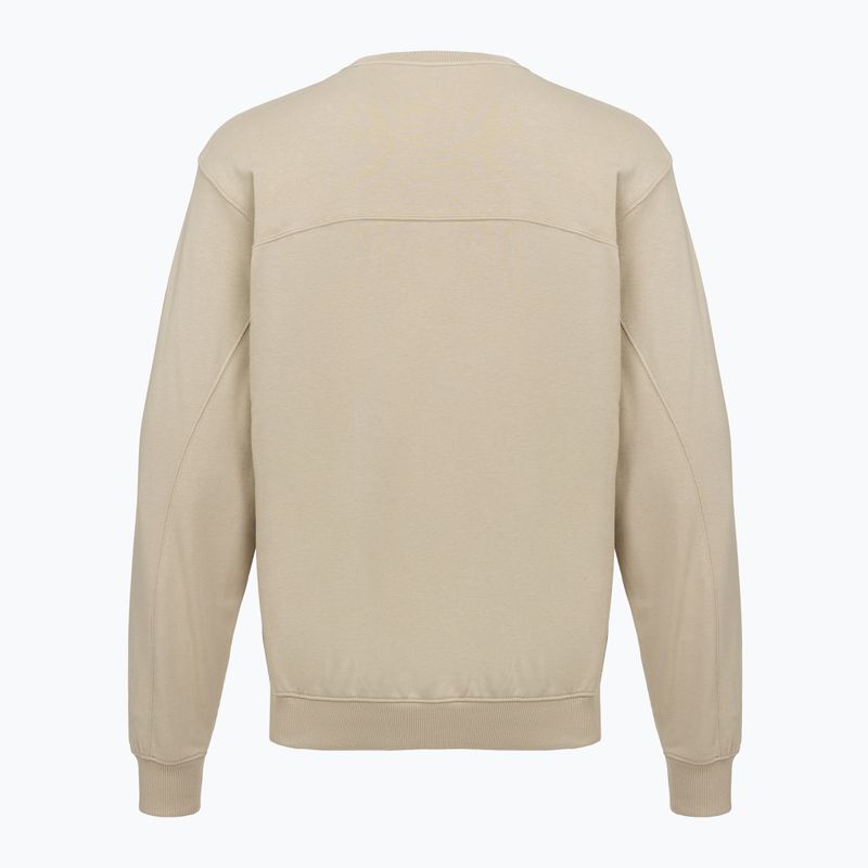 Men's sweatshirt Under Armour Rival LW Crew city khaki/black 2