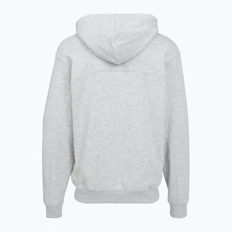 Men's sweatshirt Under Armour Rival LW FZ mod gray light heather/black 2