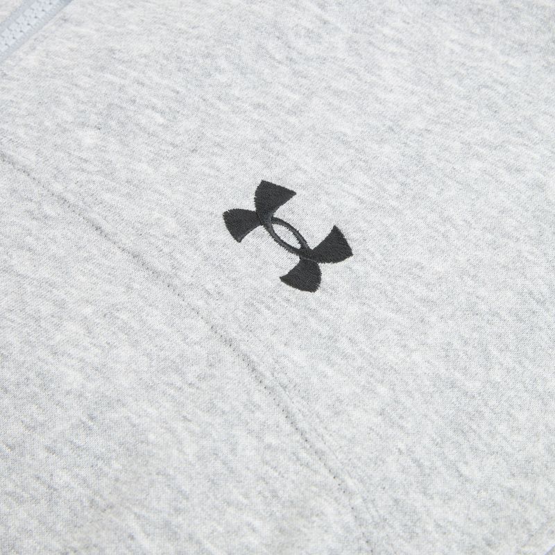 Men's sweatshirt Under Armour Rival LW FZ mod gray light heather/black 3