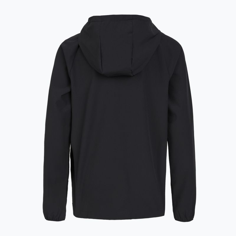 Men's training jacket Under Armour Vibe Woven Windbreaker Jacket black/white 2