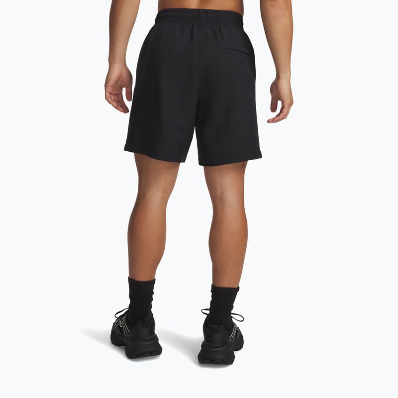 Men's training shorts Under Armour Unstoppable Woven Shorts black/black 3