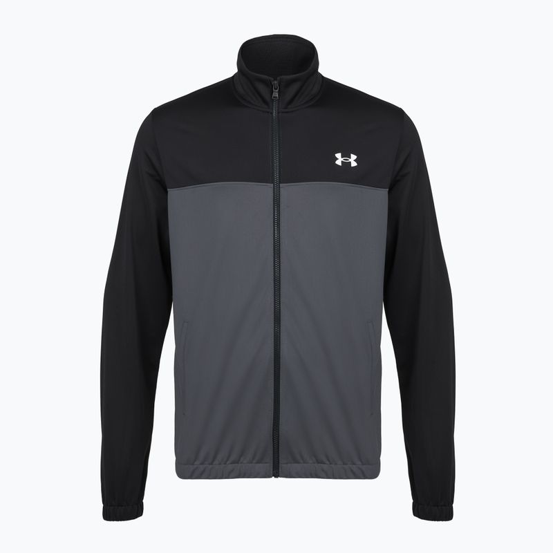 Men's tracksuit Under Armour EMEA Tracksuit Novelty black/castlerock/white 3