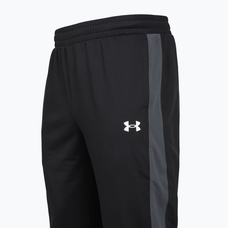 Men's tracksuit Under Armour EMEA Tracksuit Novelty black/castlerock/white 9