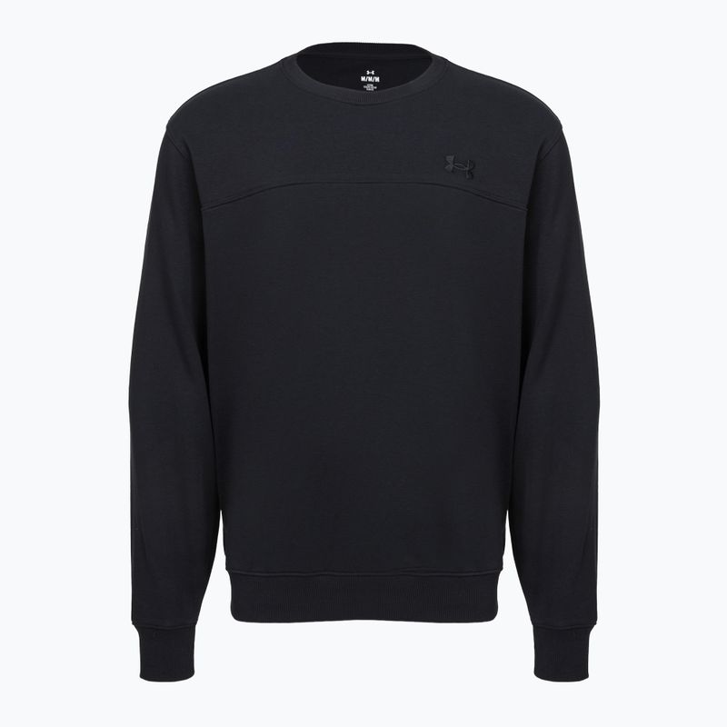 Men's sweatshirt Under Armour Rival LW Crew black/black