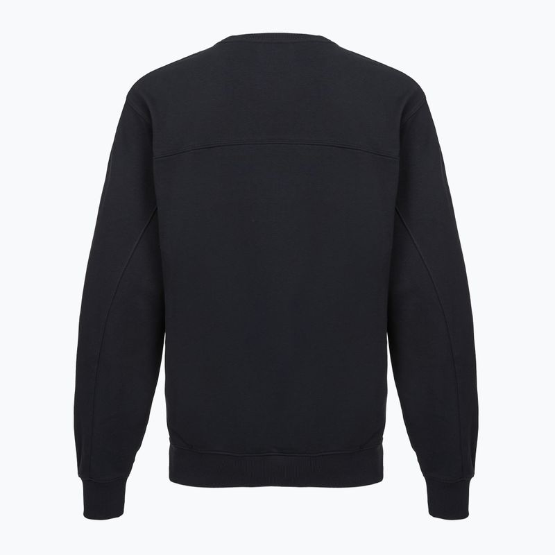 Men's sweatshirt Under Armour Rival LW Crew black/black 2