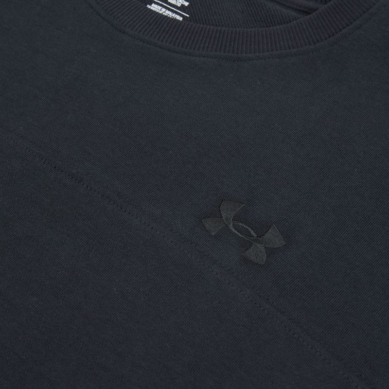 Men's sweatshirt Under Armour Rival LW Crew black/black 3
