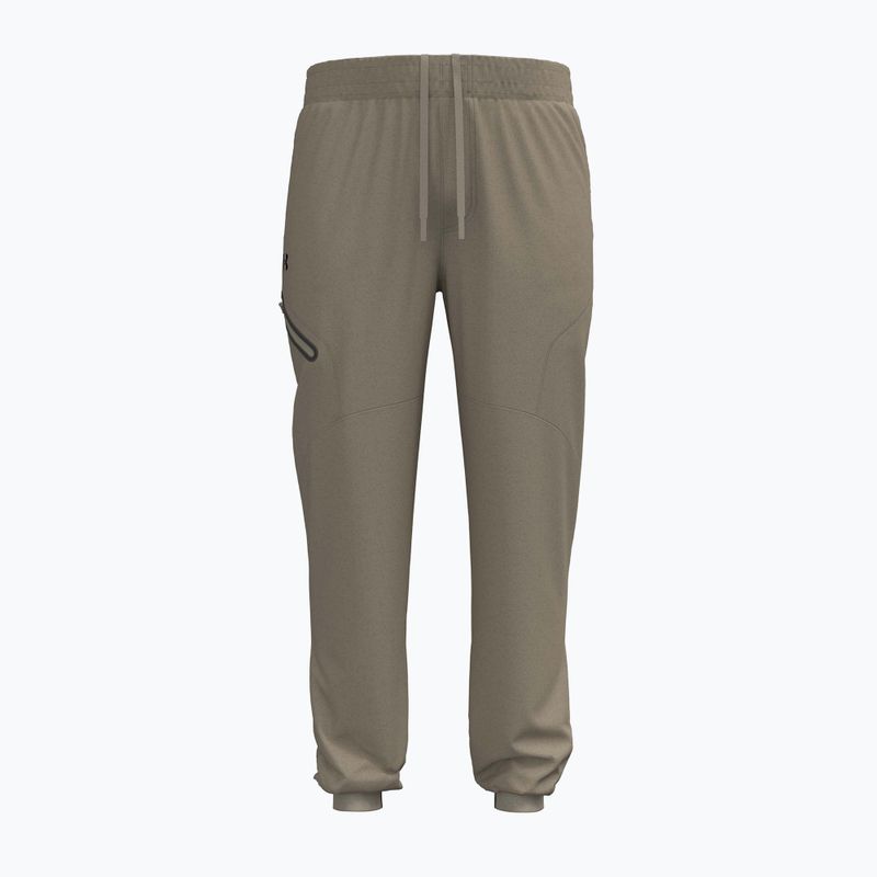 Men's training trousers Under Armour Unstoppable Joggers city khaki/black 5