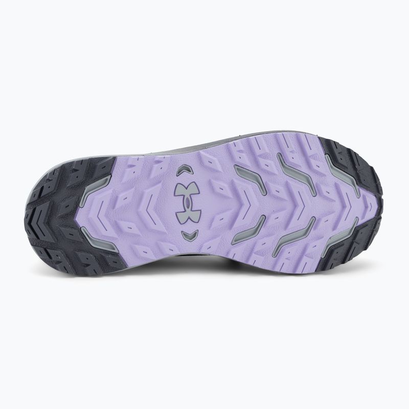 Women's running shoes  Under Armour Charged Bandit Trail 3 titan grey/castlerock/purple crest 4