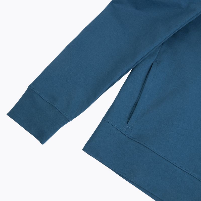 Women's sweatshirt Under Armour Sport Terry Hoodie wham blue/white 4