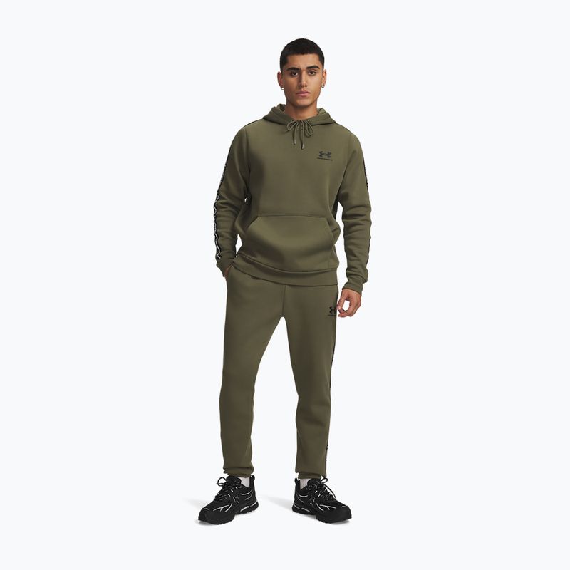 Men's trousers Under Armour Icon Fleece Jogger marine od green/black 2