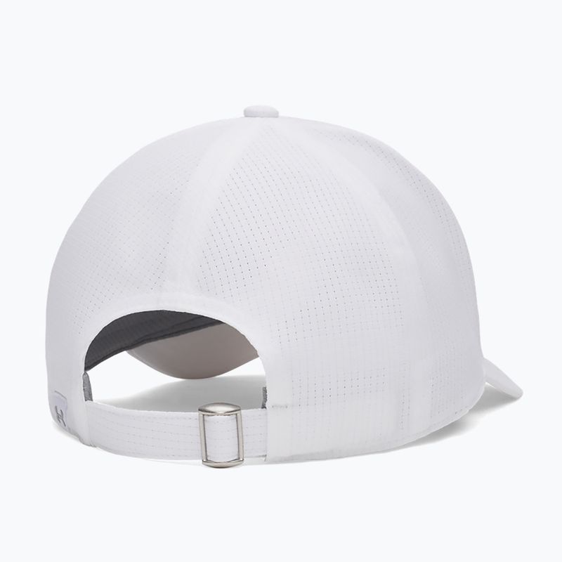 Baseball cap Under Armour Iso-chill Armourvent white/steel 2