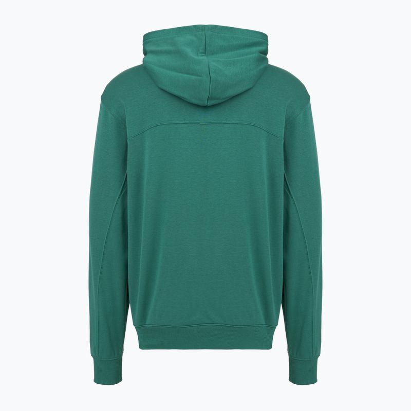 Men's sweatshirt Under Armour Rival LW FZ rack green/black 2