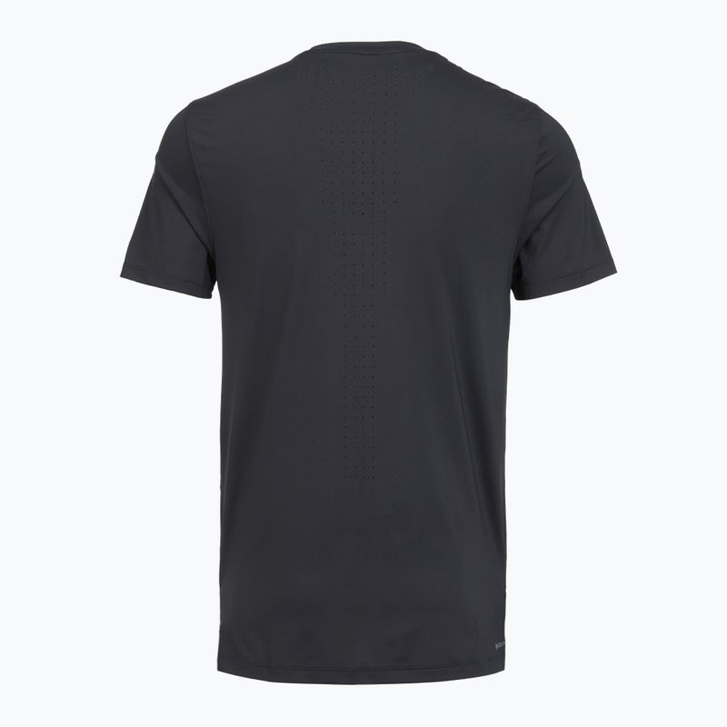 Men's running top Under Armour Velociti Pro black/black/metallic silver 2