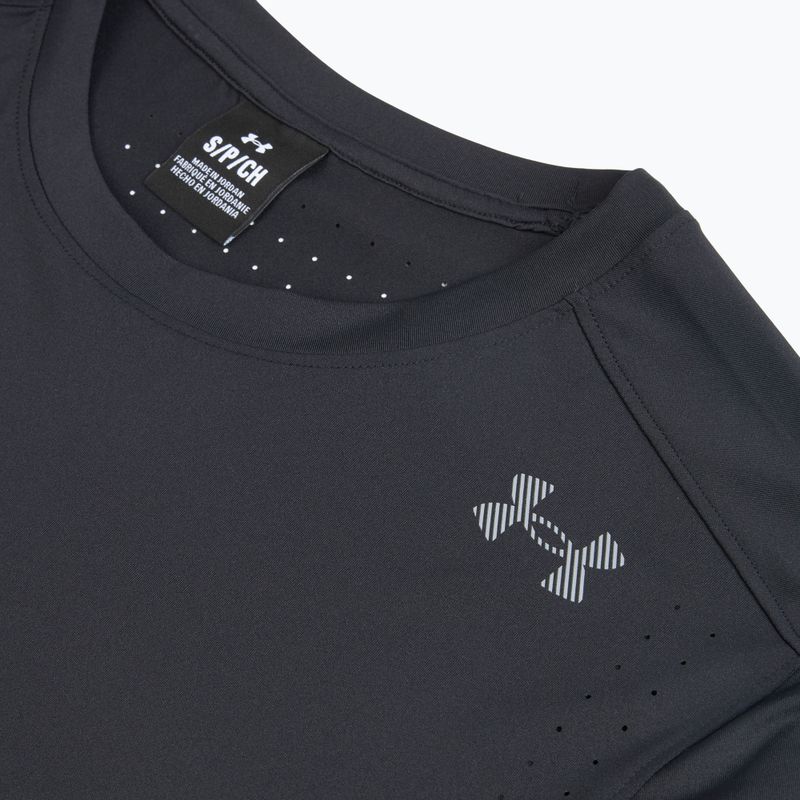 Men's running top Under Armour Velociti Pro black/black/metallic silver 3