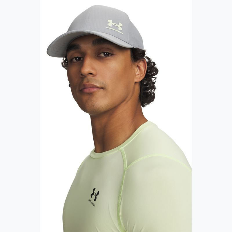 Baseball cap Under Armour Iso-chill Armourvent steel/fade green 3
