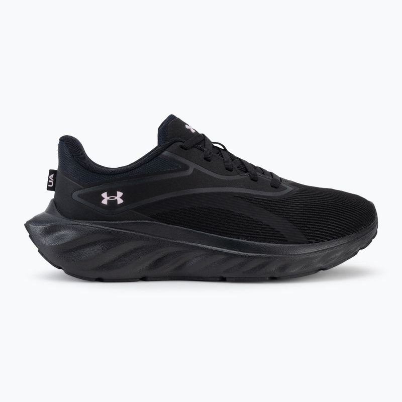 Women's running shoes Under Armour Ascend black/black/anthracite 2