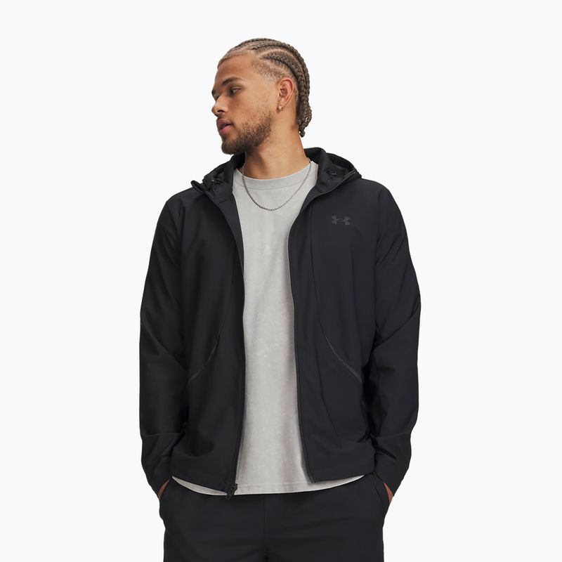 Men's jacket Under Armour Unstoppable Woven Jacket black/black
