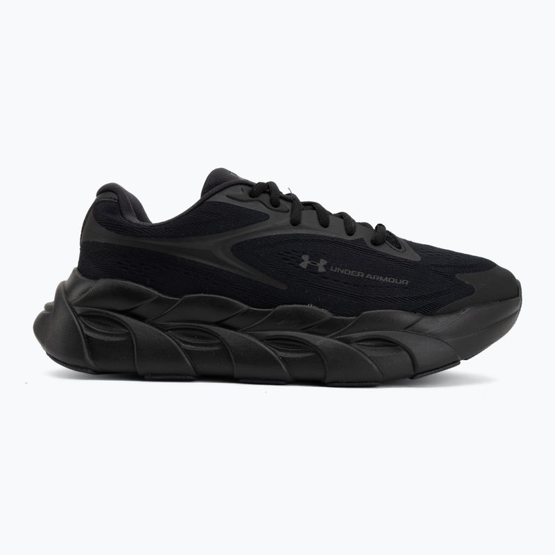 Men's running shoes Under Armour Halo Runner 2 Black/Anthracite/Metallic Black 2
