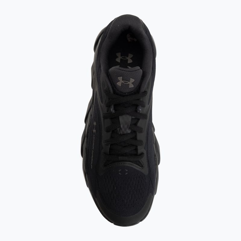Men's running shoes Under Armour Halo Runner 2 Black/Anthracite/Metallic Black 5