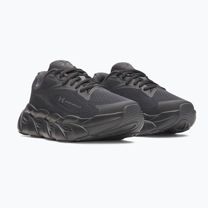 Women's running shoes Under Armour Halo Runner 2 Black/Anthracite/Metallic Black 2