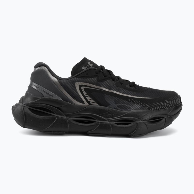 Men's running shoes Under Armour Halo Racer 2 black/anthracite/metallic black 2