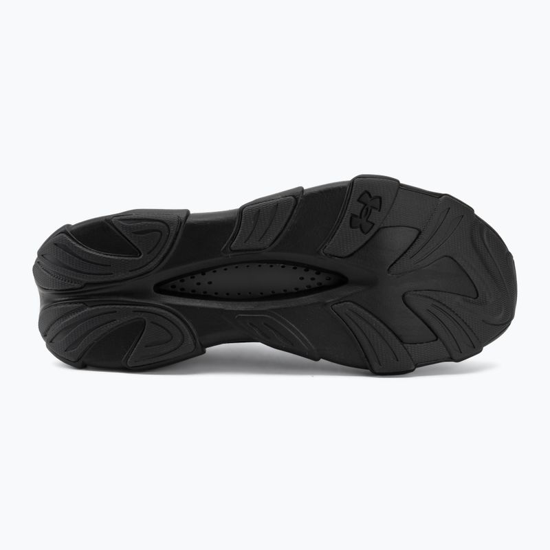 Men's running shoes Under Armour Halo Racer 2 black/anthracite/metallic black 4