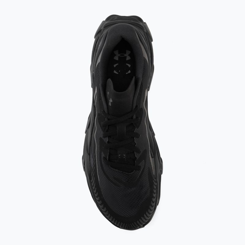 Men's running shoes Under Armour Halo Racer 2 black/anthracite/metallic black 5