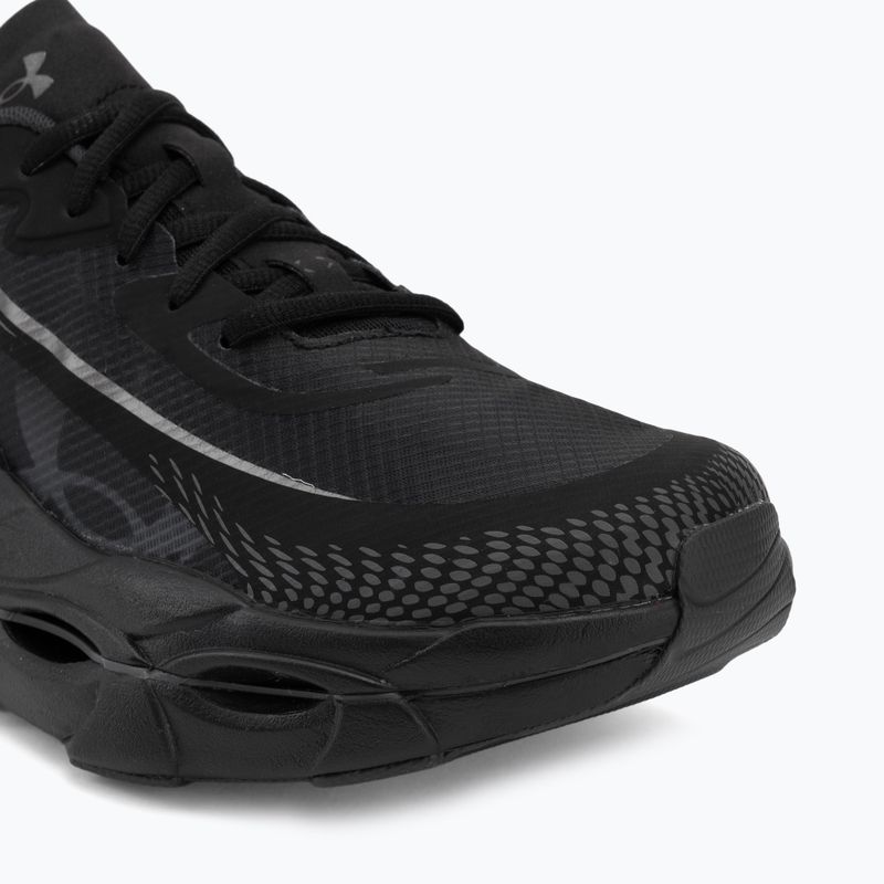 Men's running shoes Under Armour Halo Racer 2 black/anthracite/metallic black 7