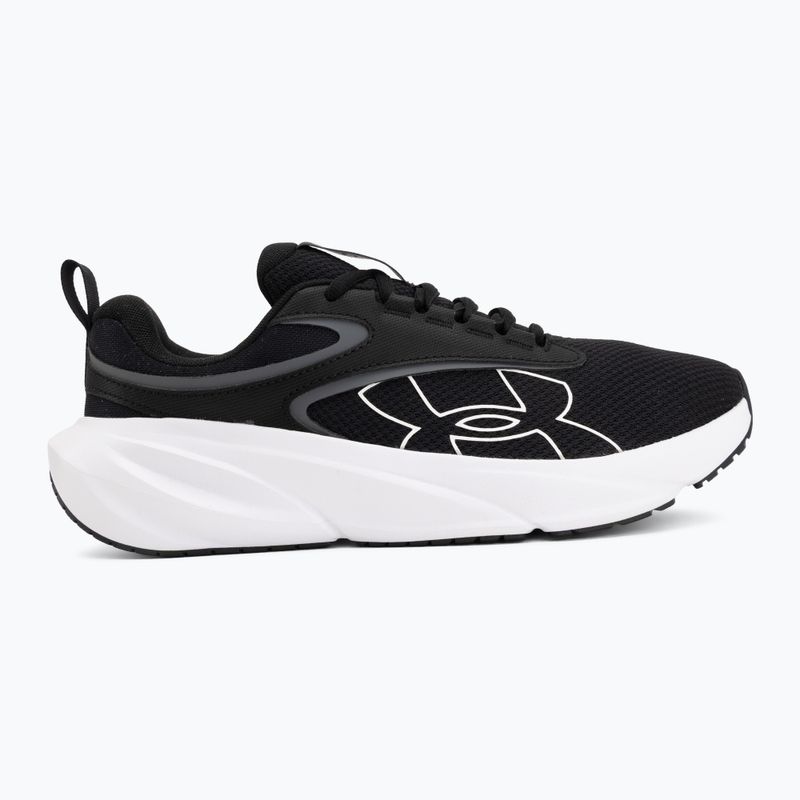 Men's running shoes Under Armour Surge 5 black/black/white 2