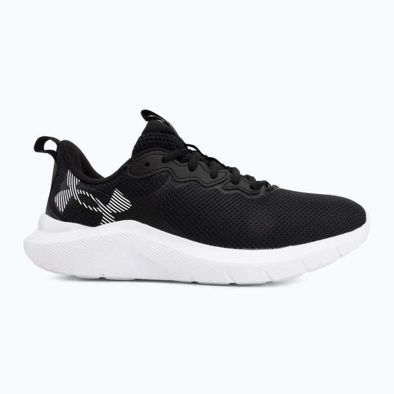 Women's running shoes Under Armour Phade RN 4 black/black/white 2