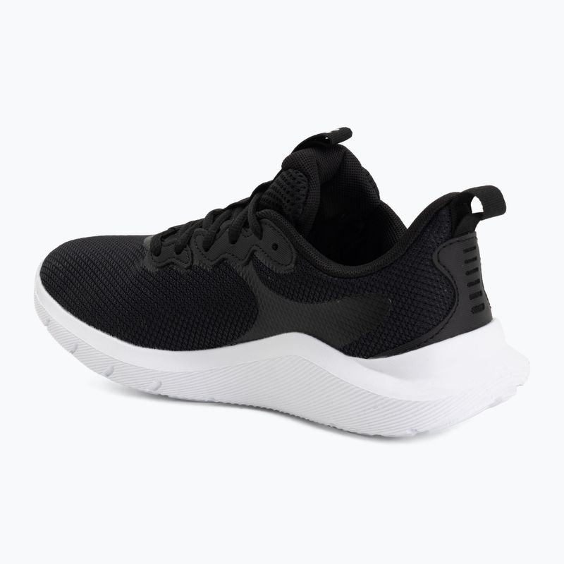 Women's running shoes Under Armour Phade RN 4 black/black/white 3