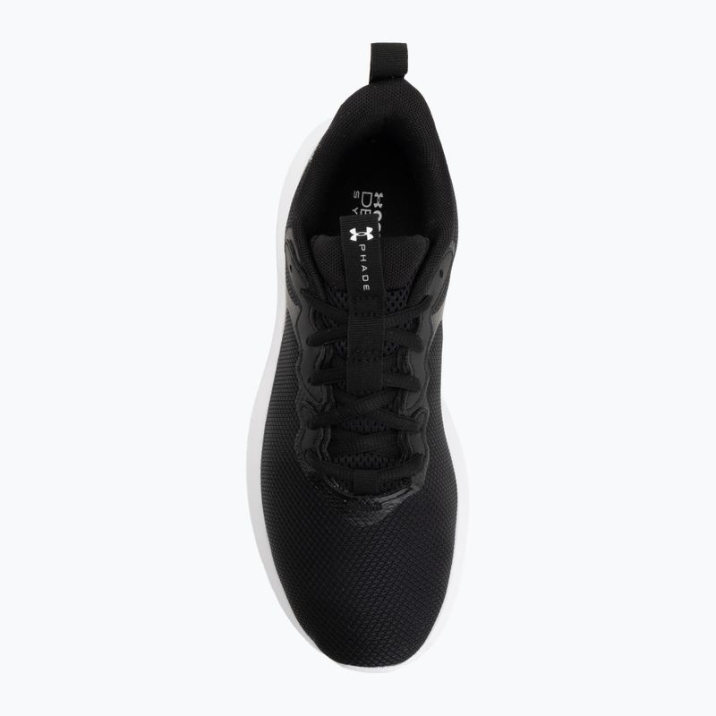 Men's running shoes Under Armour Phade RN 4 black/black/white 5