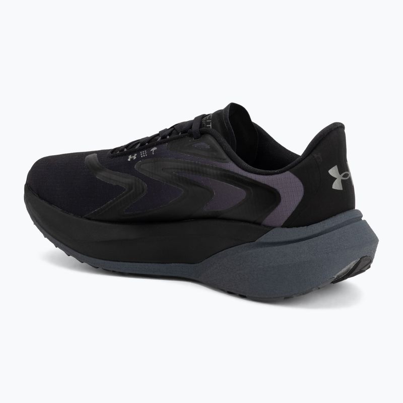 Running shoes Under Armour Velociti Distance Storm black/castlerock/metallic gun metal 3