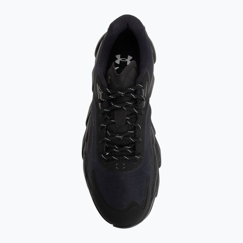 Men's running shoes Under Armour Halo Runner SE 2 black/anthracite/metallic black 5