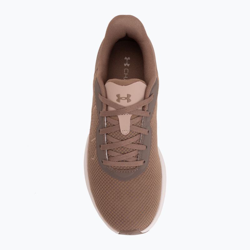 Women's running shoes Under Armour Ascend BL deep almond/apex pink/deep almond 5