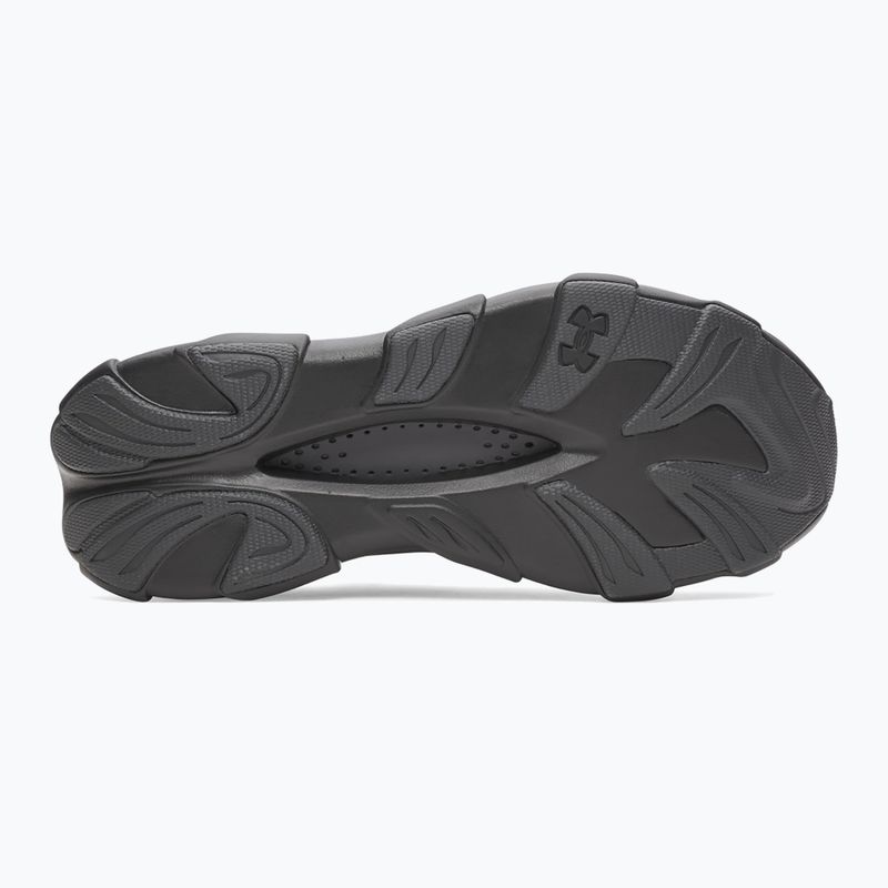 Women's running shoes Under Armour Halo Racer 2 black/anthracite/metallic black 4