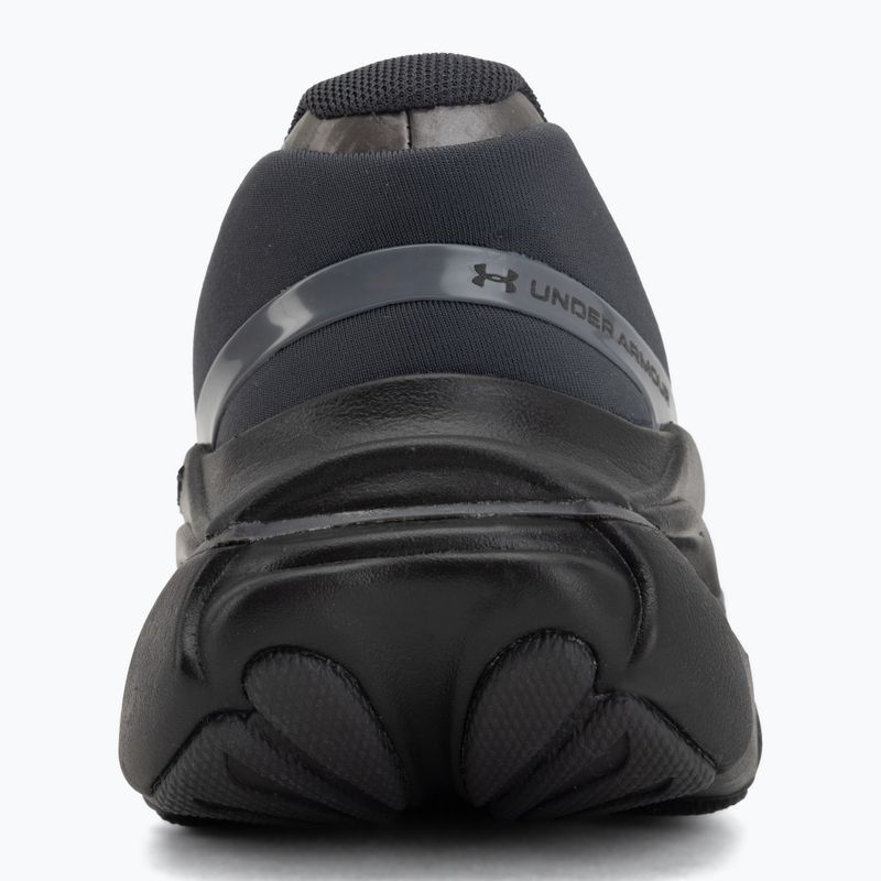 Women's running shoes Under Armour Halo Racer 2 black/anthracite/metallic black 6