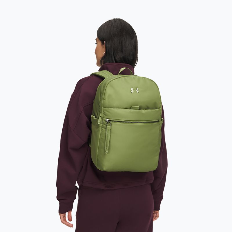 Women's backpack Under Armour Studio Campus 19,5 l Warm Olive/Warm Olive