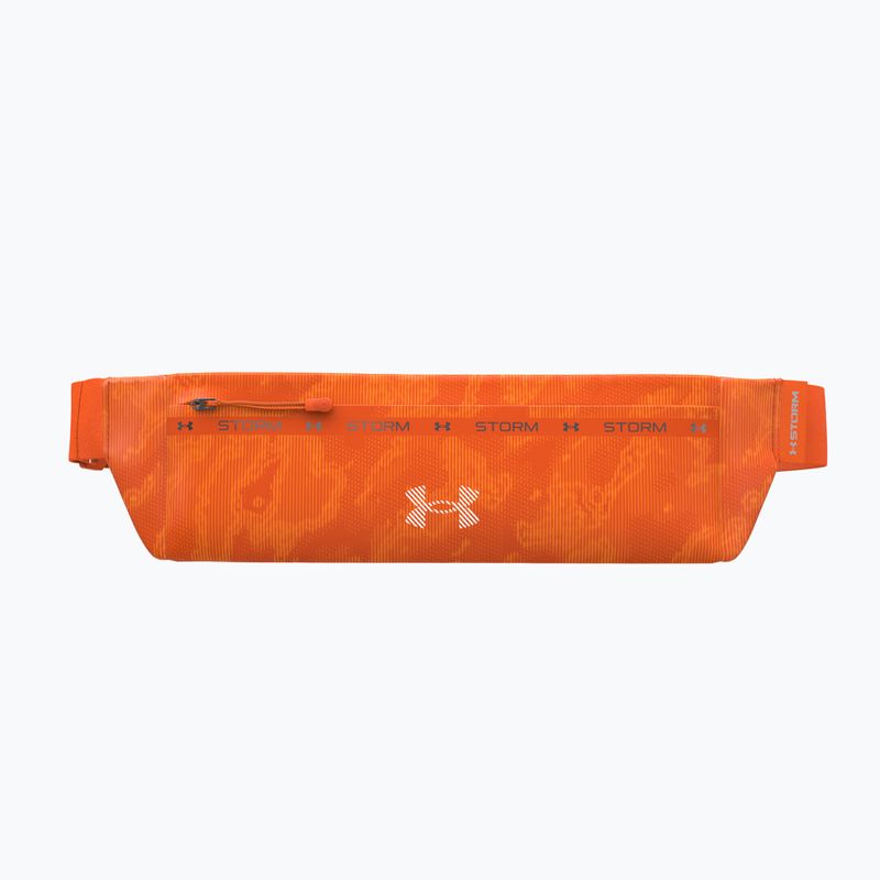 Running belt Under Armour Launch Run Belt outrageous orange/silver reflective