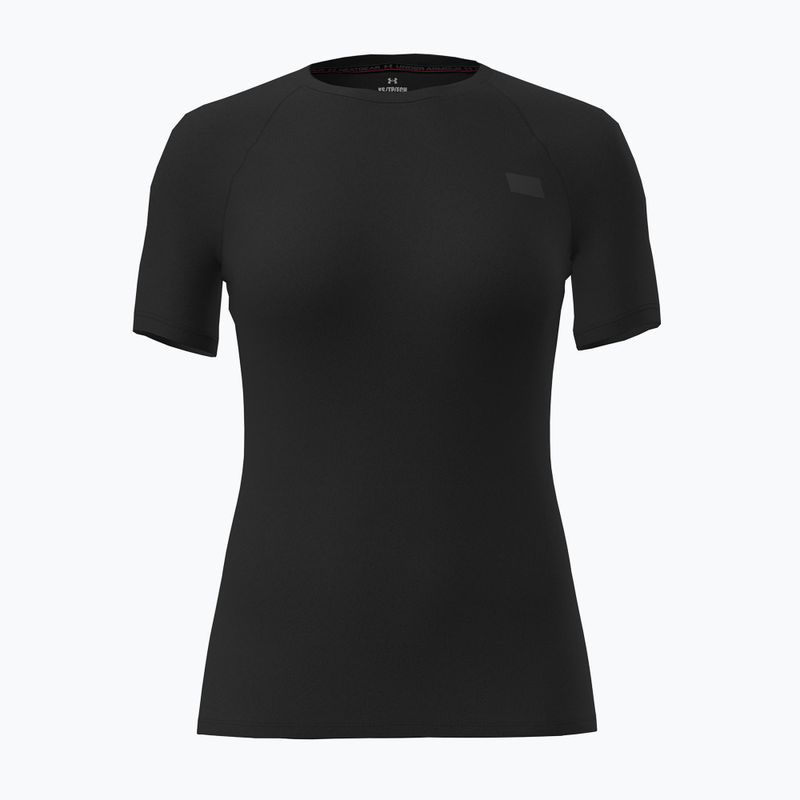 Women's training shirt Under Armour HG Authentics Comp SS ultimate black/white