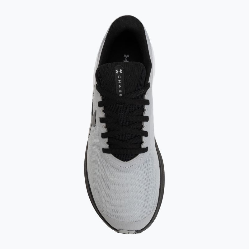 Men's running shoes Under Armour Chase mod gray/white/black 5