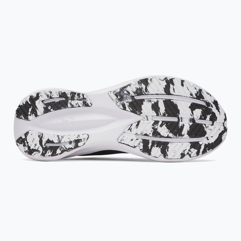 Women's running shoes Under Armour Chase black/black/white 4