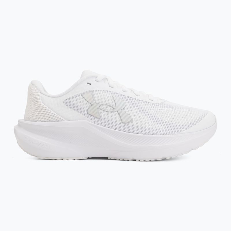 Women's running shoes Under Armour Chase white/white/iridescent 2