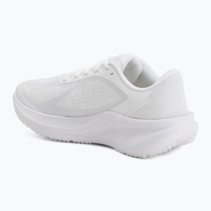 Women's running shoes Under Armour Chase white/white/iridescent 3
