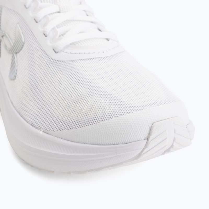 Women's running shoes Under Armour Chase white/white/iridescent 7