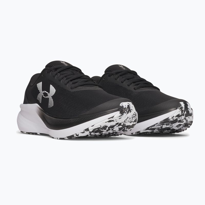 Men's running shoes Under Armour Chase black/black/white 2
