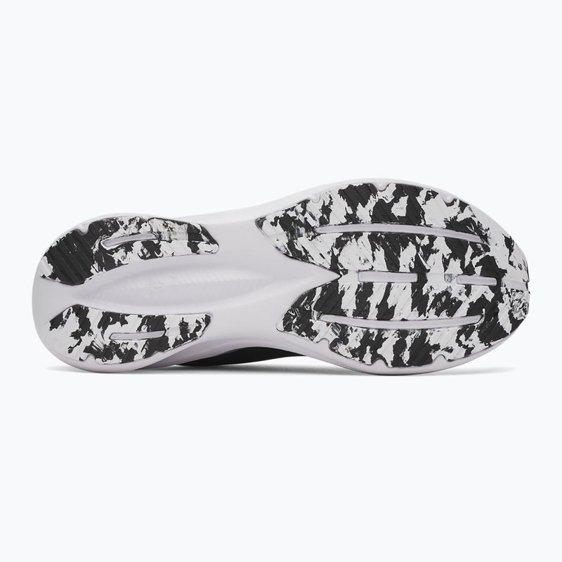Men's running shoes Under Armour Chase black/black/white 4