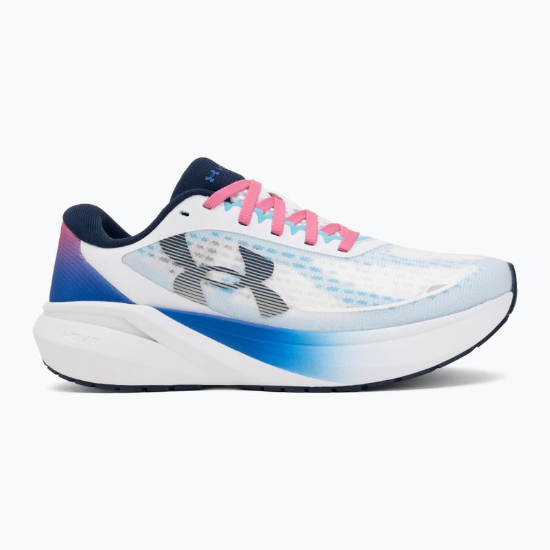 Women's running shoes Under Armour Velociti Pace white/team royal/metallic academy 2