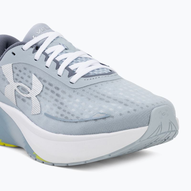 Women's running shoes Under Armour Velociti Pace blue fog/flash light/metallic silver 7